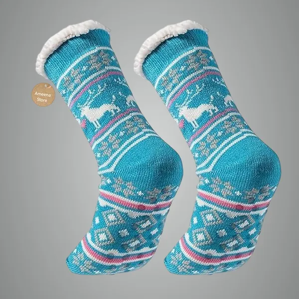 Sky_Blue_Premium_Fleece_Lined_Gripper_Socks_For_Adults