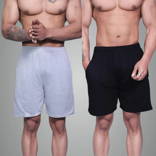 Black_And_Grey_Premium_Cotton_Boxer_Shorts_With_Pocket_Ultra_Light_Dryfit_For_Mens_(Pack_Of_2)