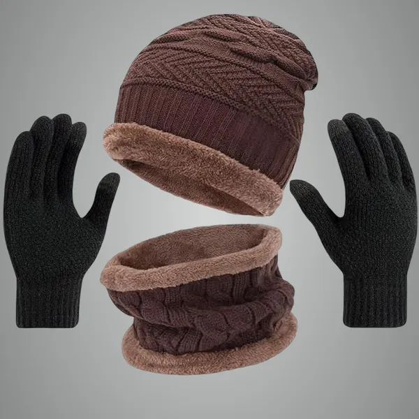 Brown_And_Black_Premium_Winter_Knit_Set_With_Beanie_Cap_Neck_Warmer_Scarf_And_Woolen_Gloves_For_Adults_(Pack_Of_4)
