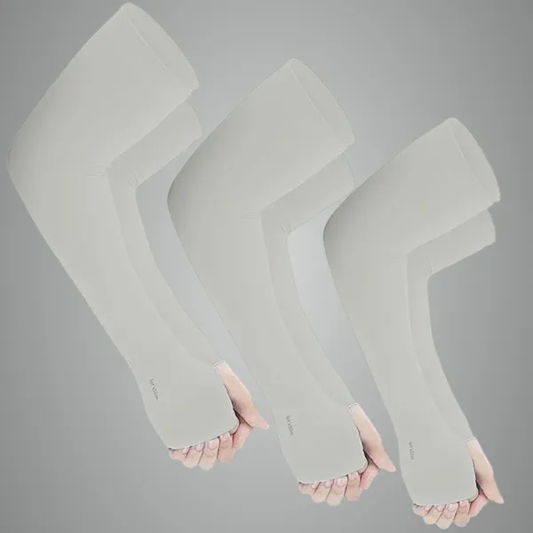 Grey_Premium_Arm_Sleeves_With_Uv_Protection_For_Adults_(Pack_Of_6)