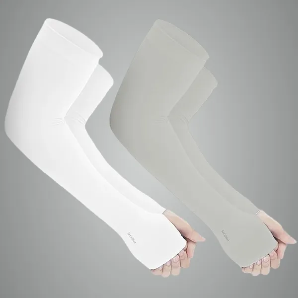 Grey_And_White_Premium_Arm_Sleeves_With_Uv_Protection_For_Adults_(Pack_Of_4)