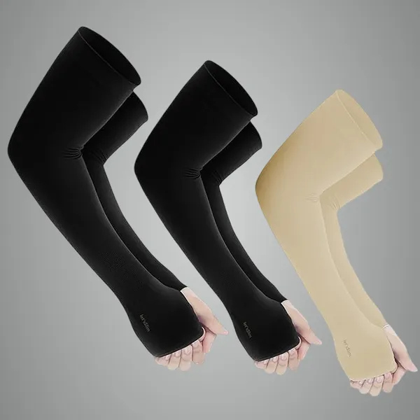 Black_And_Skin_Premium_Arm_Sleeves_With_Uv_Protection_For_Adults_(Pack_Of_3)