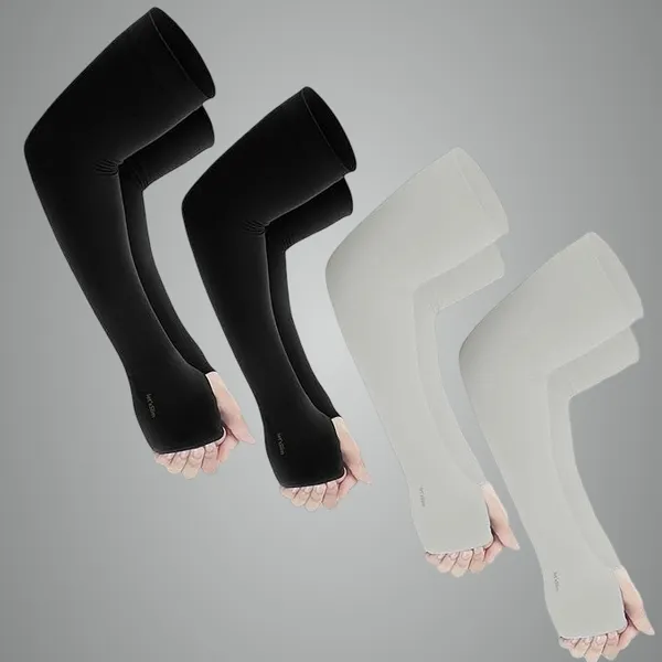 Grey_And_Black_Premium_Arm_Sleeves_With_Uv_Protection_For_Women_(Pack_Of_8)