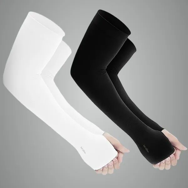 Black_And_White_Premium_Arm_Sleeves_With_Uv_Protection_For_Adults_(Pack_Of_4)