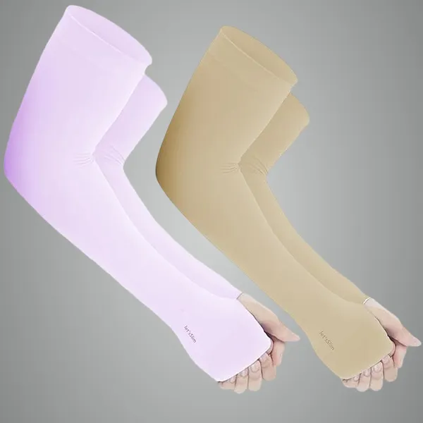 Lavender_And_Skin_Premium_Arm_Sleeves_With_Uv_Protection_For_Adults_(Pack_Of_4)