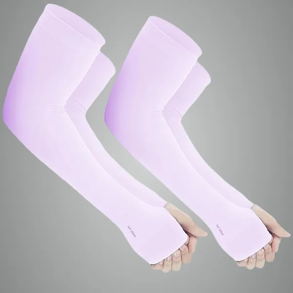 Lavender_Premium_Arm_Sleeves_With_Uv_Protection_For_Adults_(Pack_Of_4)