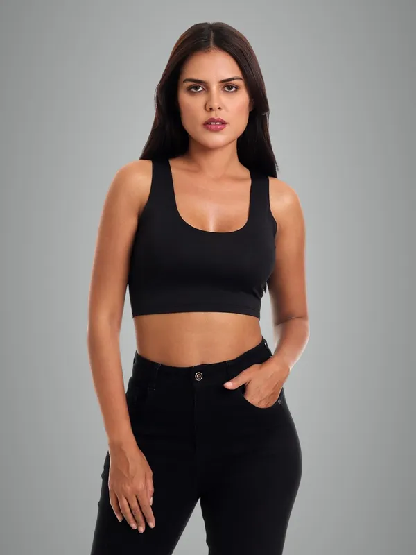 Black_Premium_Cotton_Readymade_Saree_Blouse_For_Women_(Pack_Of_5)