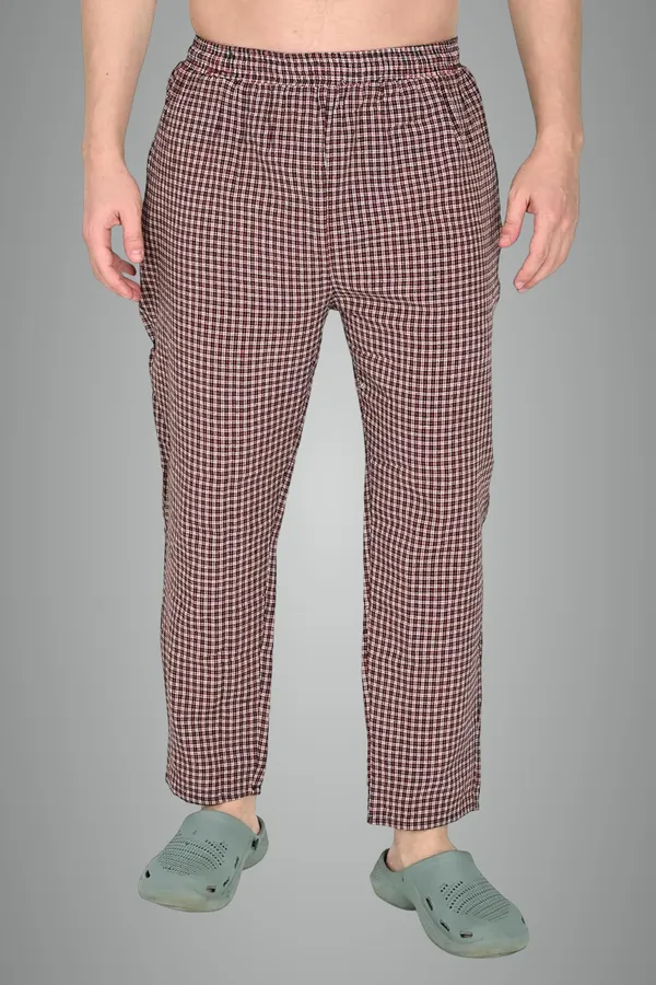 Red_Premium_Cotton_Blend_Pyjama_For_Men