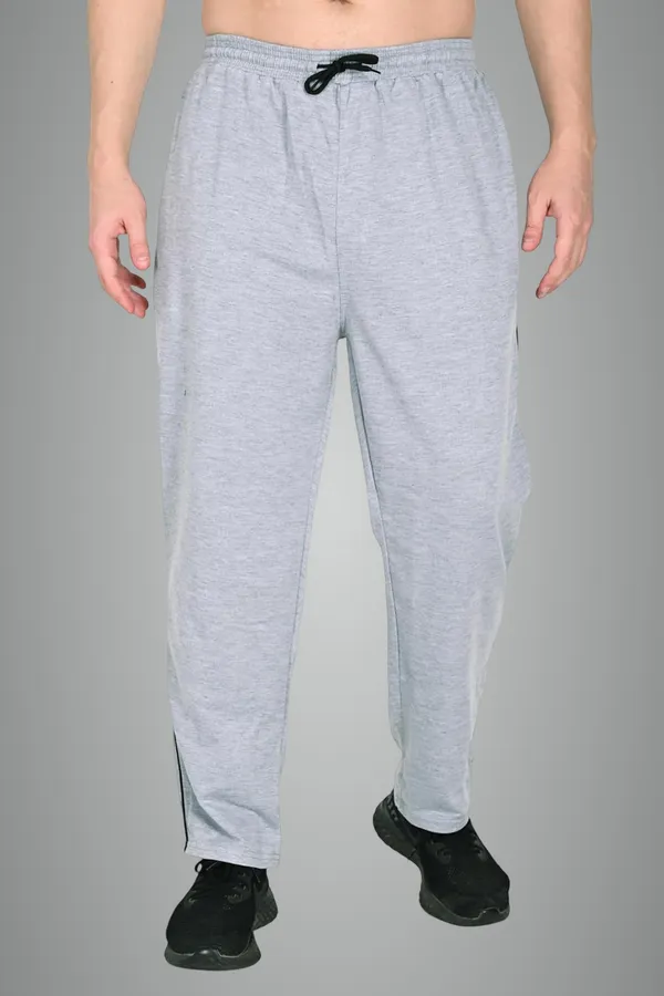 Grey_Premium_Cotton_Blend_Track_Pants_For_Men
