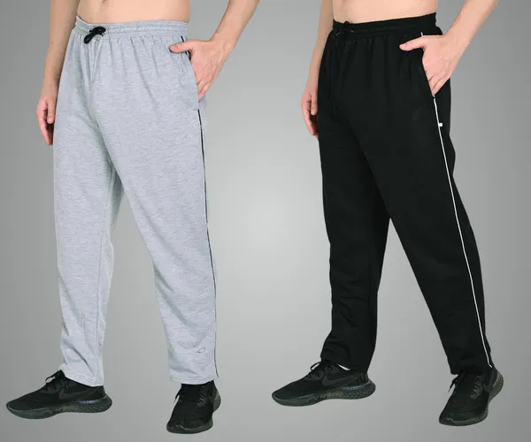 Grey_And_Black_Premium_Cotton_Blend_Track_Pants_For_Men_(Pack_Of_2)