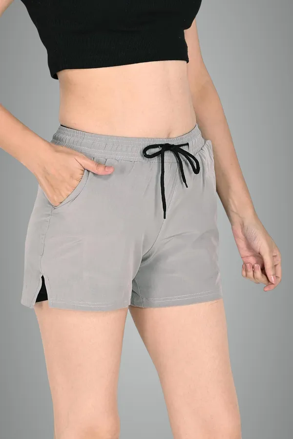 Grey_Premium_2_In_1_Running_Shorts_With_Inner_Tights_For_Women