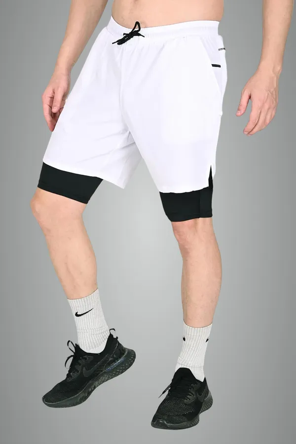 White_Premium_Dry_Fit_Running_Shorts_With_Mobile_Pockets_For_Men_(Pack_Of_4)