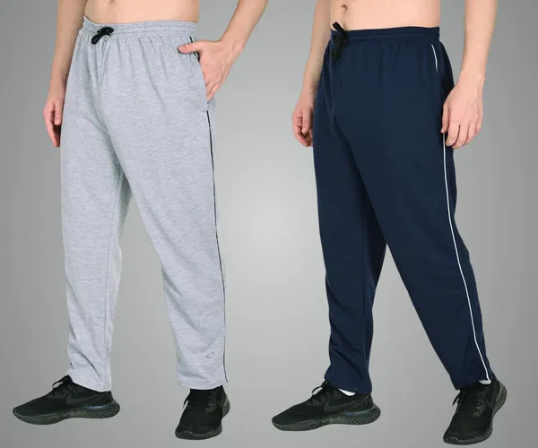 Grey_And_Blue_Premium_Teri_Cotton_Blend_Track_Pants_Mid_Rise_Regular_Fit_Joggers_With_Side_Piping_For_Gym_Sports_Workout_For_Men_(Pack_Of_2)