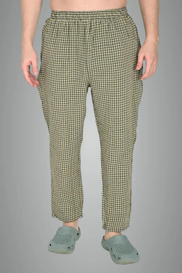 Yellow_Premium_Regular_Fit_Cotton_Blend_Pyjama_With_Dual_Pockets_Breathable_Waistband_Plus_Casual_Style_Gym_Workout_For_Men