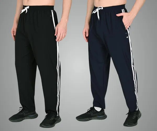 Black_And_Blue_Premium_Cotton_Track_Pants_Regular_Fit_With_Pockets_For_Gym_Sports_Workout_For_Men_(Pack_Of_2)