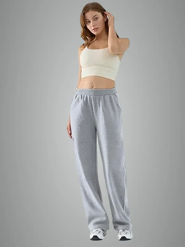 Grey_Premium_Striped_Track_Pants_For_Women