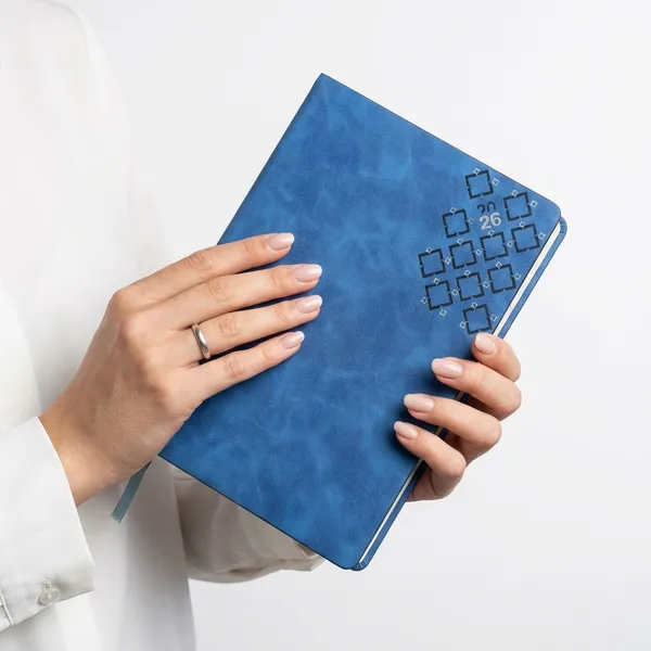 Blue_Fabric_Covered_Planner_With_2024_Calendar_And_Dot_Grid_Pages