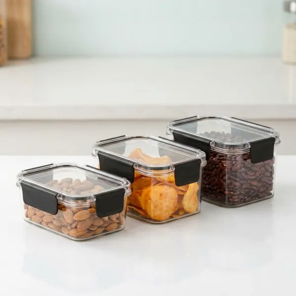 Black_Silicone_Premium_Pet_Food_Storage_Container_Set_With_Seal_Lids_(Pack_Of_3)