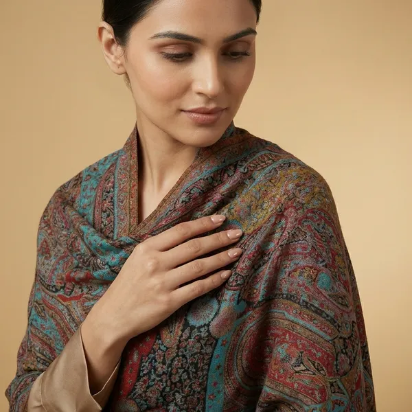 Multicolor_Paisley_Print_Pashmina_Shawl_For_Women