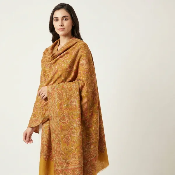 Golden_Mustard_Paisley_Embroidered_Shawls