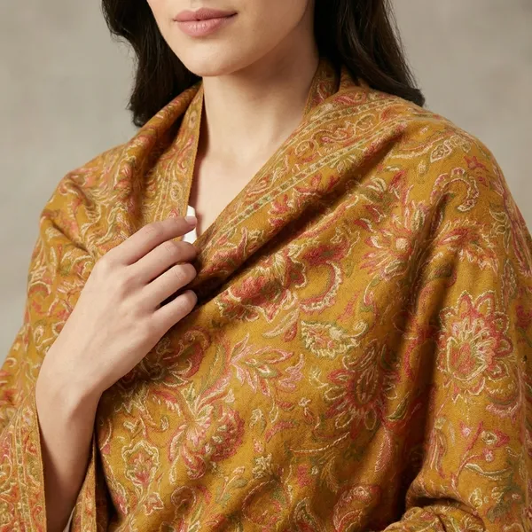 Golden_Mustard_Paisley_Embroidered_Shawls