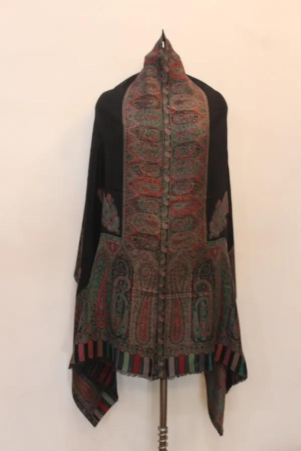 Black_Traditional_Kashmiri_Embroidery_Shawl_For_Women