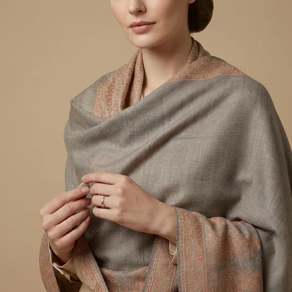 Light_Grey_Embroidered_Woolen_Shawl_With_Pashmina_Border