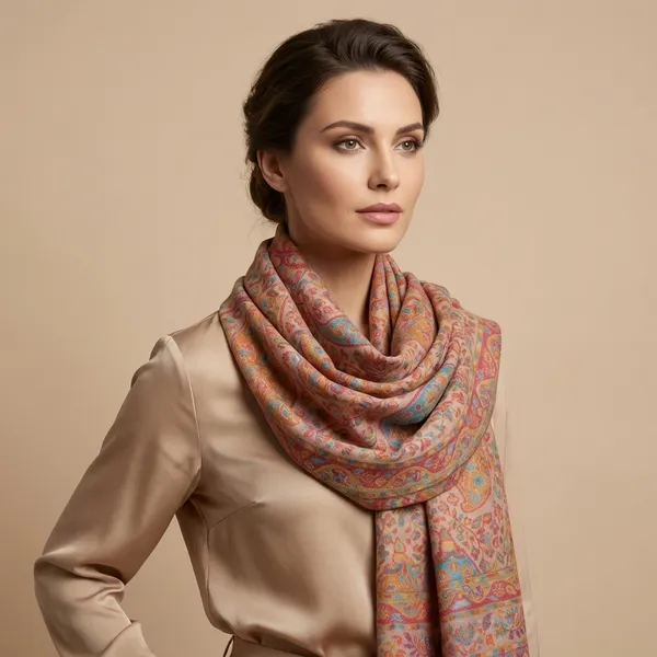 Multicolor_Paisley_Print_Lightweight_Scarf