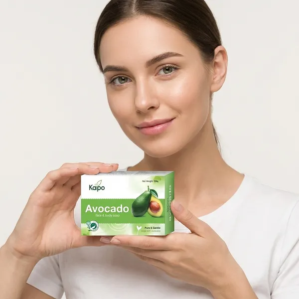 Kaipo_Avocado_Face_And_Body_Soap_Pure_And_Gentle_100G_Pack_Of_6