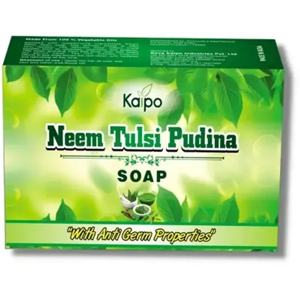 Kaipo_Neem_Tulsi_Pudina_Soap_Herbal_Bathing_Bar_With_Anti_Germ_Properties_Pack_Of_6