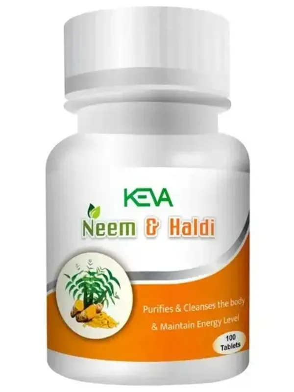 Neem_And_Haldi_Herbal_Tablets_100_Tablets_Pack_Of_2