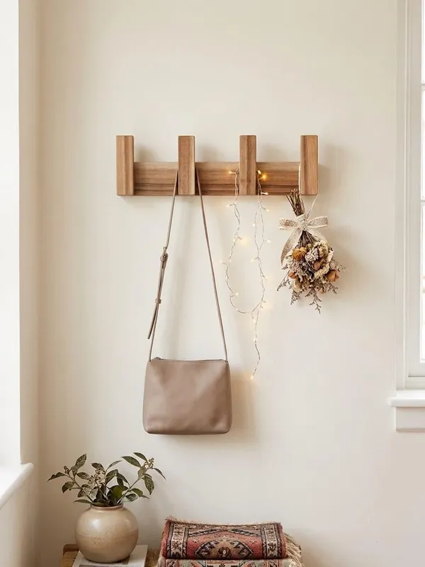Wooden_Wall_Mounted_Coat_Hanger_with_4_Hooks,_Minimalist_Teak_Wood_Wall_Rack_for_Hanging_Coats,_Towels,_Robes,_and_Scarves,_for_Bedroom,_Bathroom,_and_Entryway