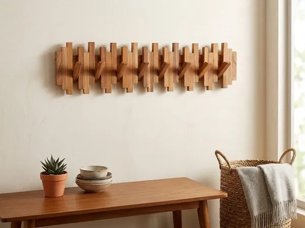 Wooden_Wall_Mounted_Coat_Rack_with_8_Hooks,_Foldable_Pegs,_Solid_Wood_Entryway_Hanger_for_Clothes,_Bags,_Towels_&_Accessories,_Rustic_Home_Décor_Organizer