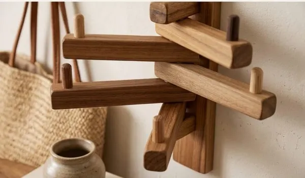 Wooden_Wall_Mounted_Key_Holder_with_5_Hooks,_Decorative_Entryway_Organizer_with_Shelf_for_Keys,_Bags,_Scarves,_and_Accessories