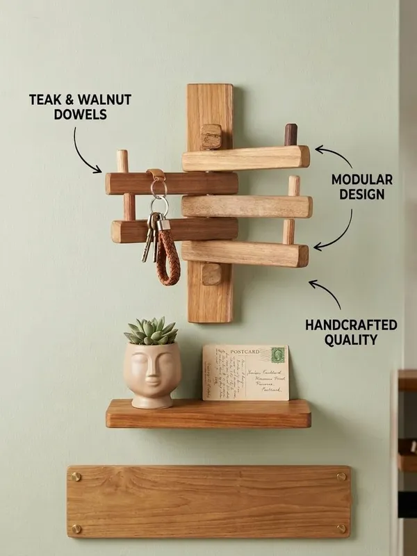 Wooden_Wall_Mounted_Key_Holder_with_5_Hooks,_Decorative_Entryway_Organizer_with_Shelf_for_Keys,_Bags,_Scarves,_and_Accessories