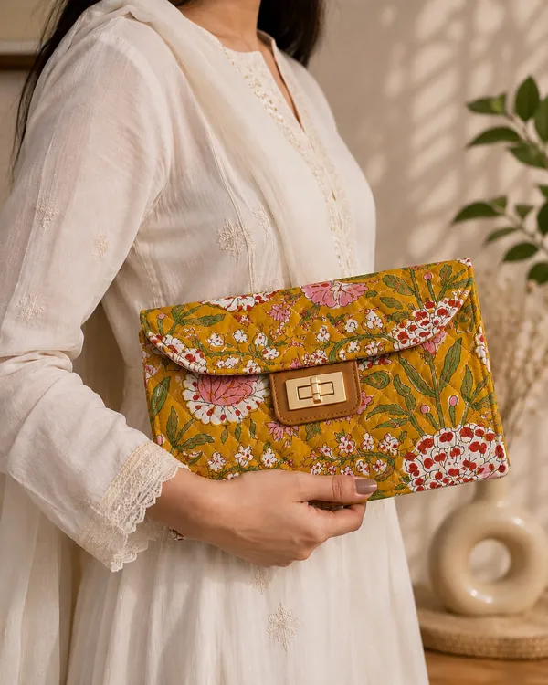 Mustard_Bloom_Structured_Cotton_Quilted_Clutch_For_Women_By_Vastra_By_Monty