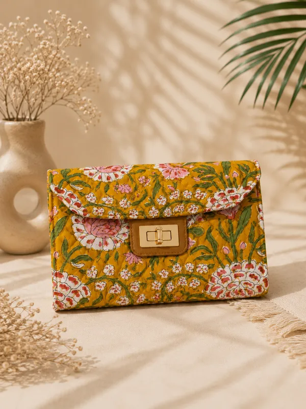 Mustard_Bloom_Structured_Cotton_Quilted_Clutch_For_Women_By_Vastra_By_Monty
