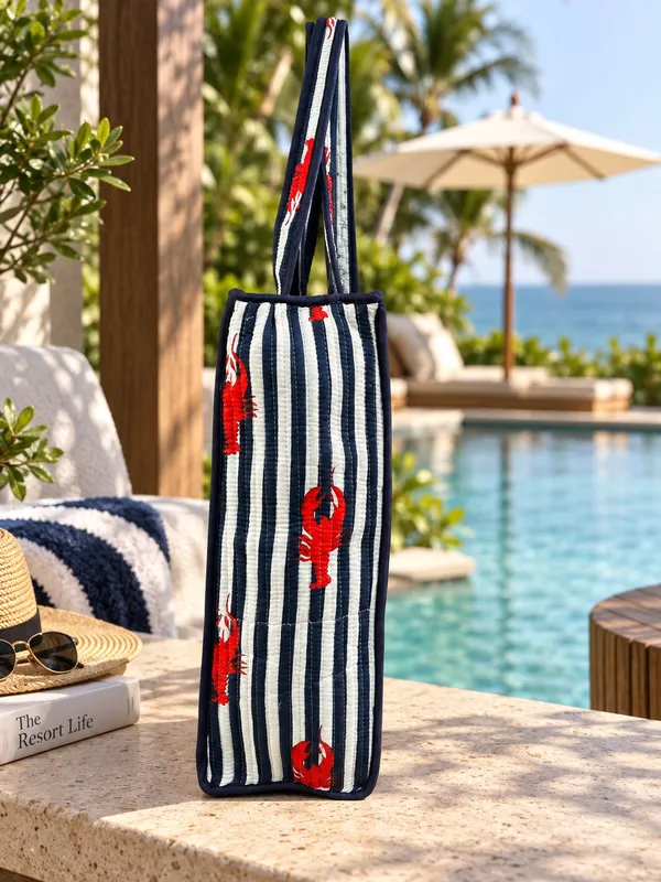 Large_Blue_Stripe_Lobster_Handblocked_Cotton_Quilted_Tote_Bag