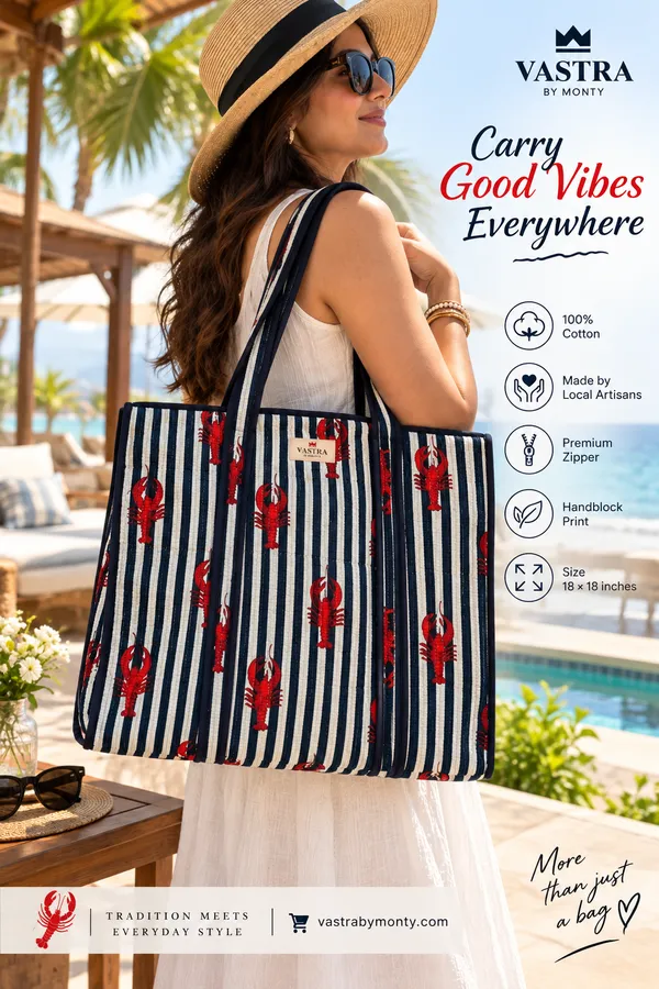 Large_Blue_Stripe_Lobster_Handblocked_Cotton_Quilted_Tote_Bag