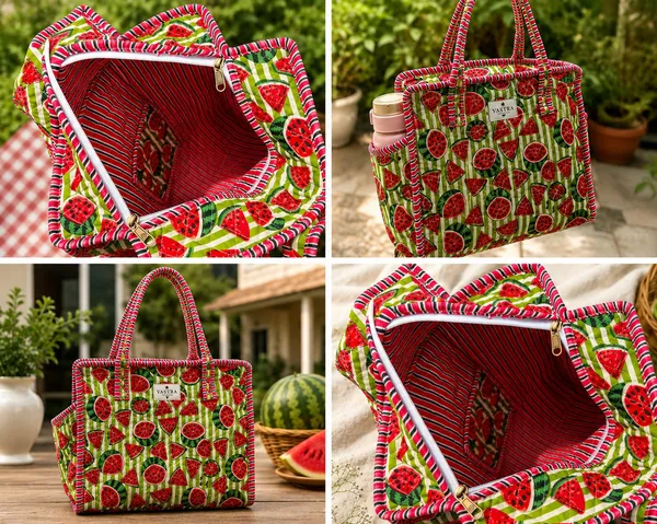 Green_Watermelon_Cotton_Quilted_Small_Tote_Bag_