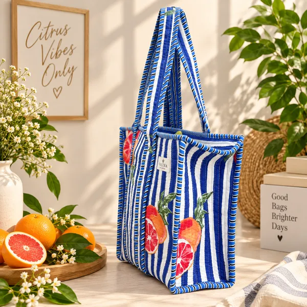 Small_Blue_Stripe_Citrus_Cotton_Quilted_Tote_Bag