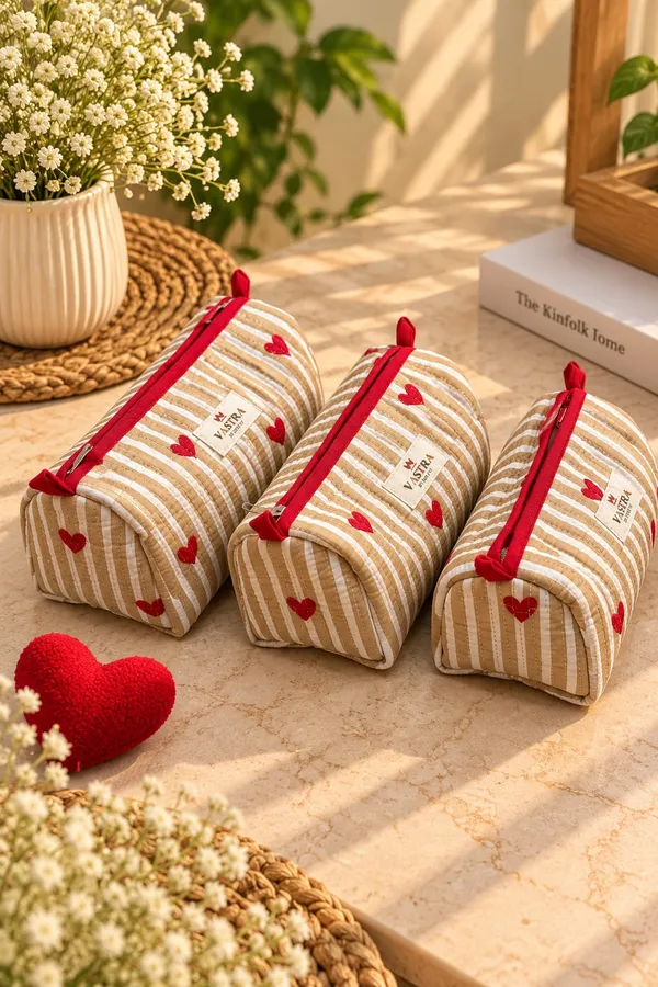 Beige_Heart_Stripe_Pouch_Set