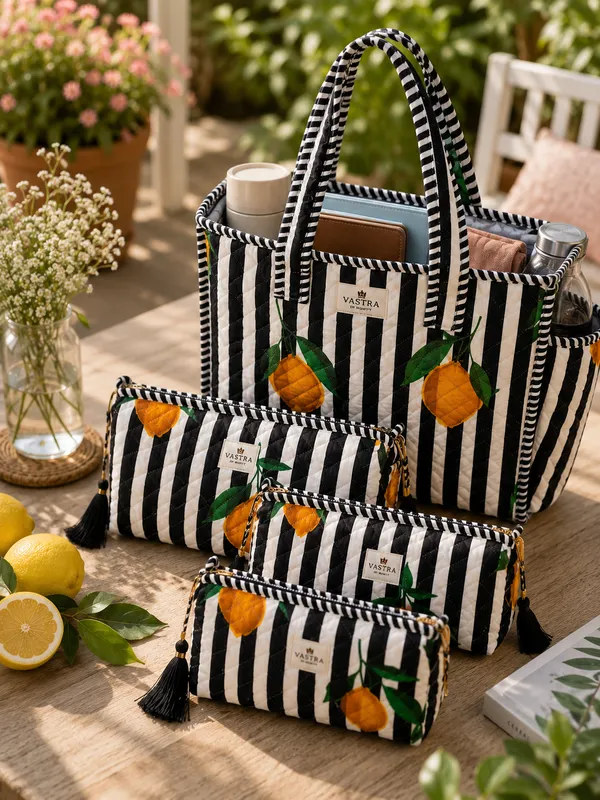 Small_Black-Lemon_Tote_Bag_And_Pouch_Combo