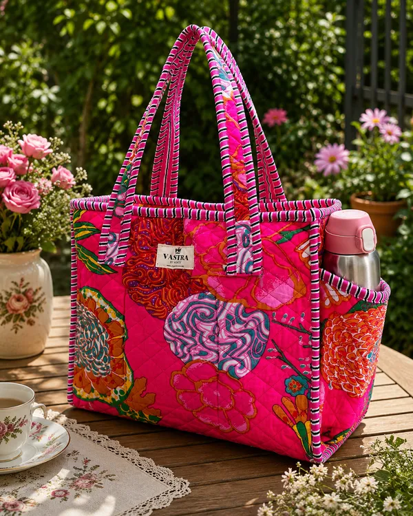 Blooming_Pink_Cotton_Quilted_Small_Tote_Bag_
