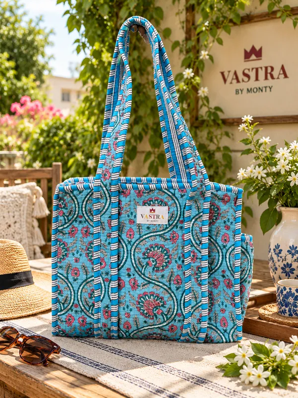 Blue_Bloom_Paisley_Quilted_Cotton_Tote_Bag