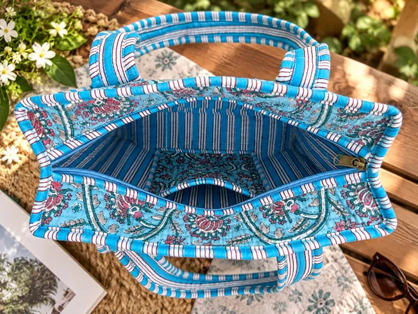 Blue_Bloom_Paisley_Quilted_Cotton_Tote_Bag