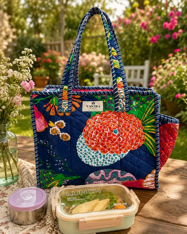 Blue_Floral_Cotton_Quilted_Small_Tote_Bag_