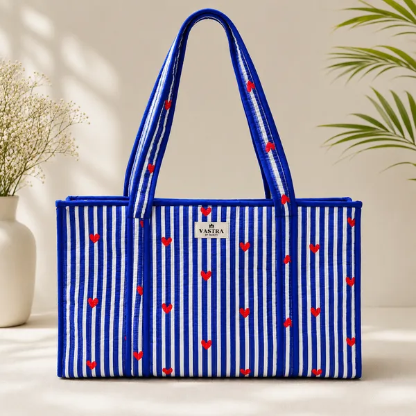 Blue_Heart_Stripe_Large_Cotton_Handblocked_Tote_Bag