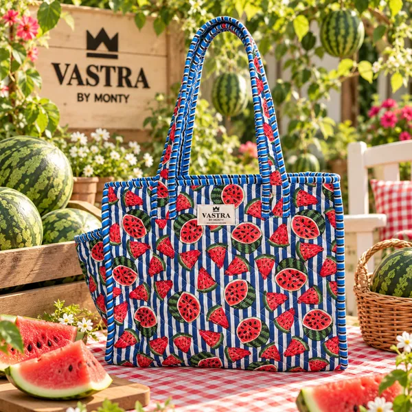Blue_Stripe_Watermelon_Handblocked_Cotton_Quilted_Tote_Bag