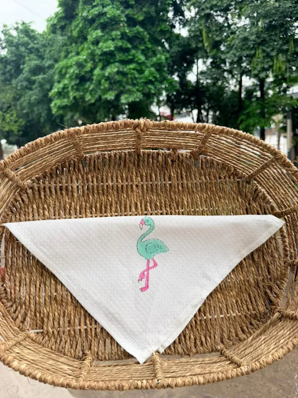 Flamingo_Fun_Cotton_Handblock_Print_Hanky